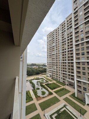 Balcony in 2 BHK Apartment at Sobha Dream Gardens, Thanisandra Main Road – for Rent