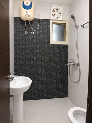 Bathroom in 3 BHK Apartment at Vip Road – for Rent