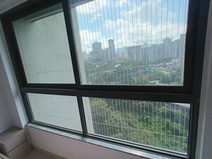 Balcony in 2 BHK Apartment at Kalpataru Immensa, Kolshet Road – for Rent