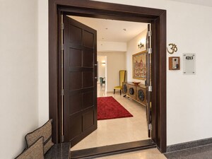 4 BHK Apartment – Entrance View at Prestige White Meadows, Whitefield - for Rent