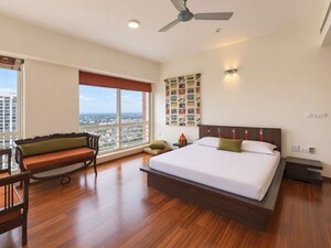 Bedroom in 4 BHK Apartment at Prestige White Meadows, Whitefield – for Rent