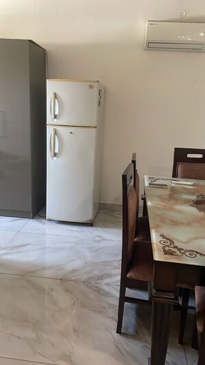 Dining area in 3 BHK Apartment at Patiala Road – for Rent