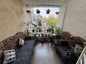 Living Room in 2 BHK Apartment at Wakad – for Sale