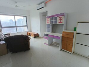 Living Room in 2 BHK Apartment at Kalpataru Immensa, Kolshet Road – for Rent