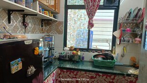Kitchen in 1 RK Apartment at Shankar Kripa CHS , Dombivli West – for Sale