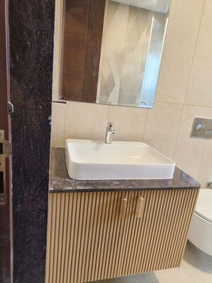 Bathroom in 3 BHK Apartment at Vaishnavi Premiere, St Johns Road – for Rent