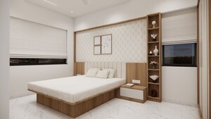 Bedroom in Studio Apartment at Mahindra Nestalgia, Pimpri – for Rent