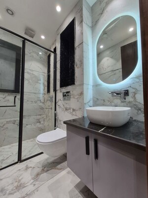 Kitchen in 3 BHK Builder Floor at Sushant Lok I – for Rent