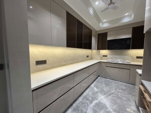 Kitchen in 3 BHK Builder Floor at Sushant Lok I – for Rent