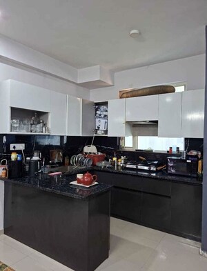 Kitchen in 2 BHK Builder Floor at Rajouri Garden – for Rent
