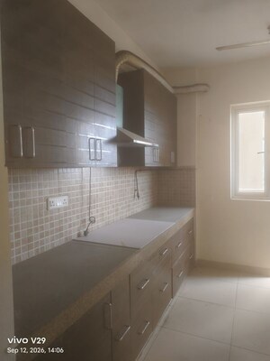 Kitchen in 3 BHK Apartment at Unitech Uniworld City, Sector 30 – for Rent