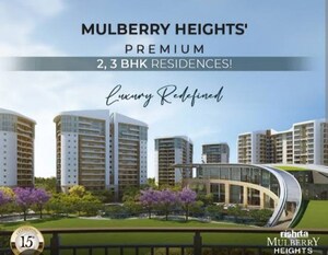 3 BHK Apartment – Exterior View View at Rishita Mulberry Heights, Sushant Golf City - for Sale