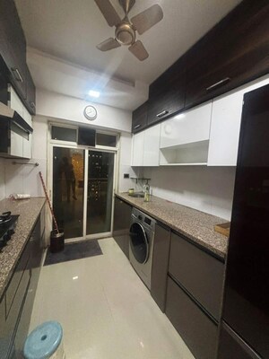 Kitchen in 3 BHK Apartment at Nahar Amrit Shakti, Chandivali – for Rent