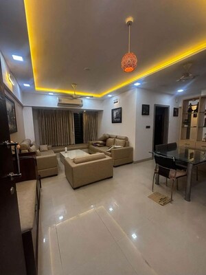 Living Room in 3 BHK Apartment at Nahar Amrit Shakti, Chandivali – for Rent