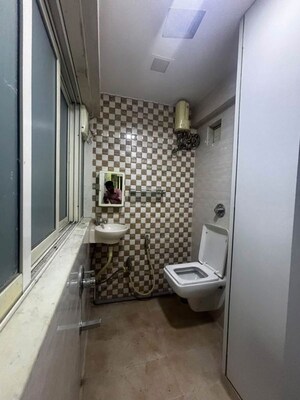 Bathroom in 3 BHK Apartment at Nahar Amrit Shakti, Chandivali – for Rent