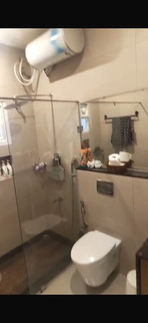 Bathroom in 3 BHK Independent House at Jayamahal Extn – for Rent