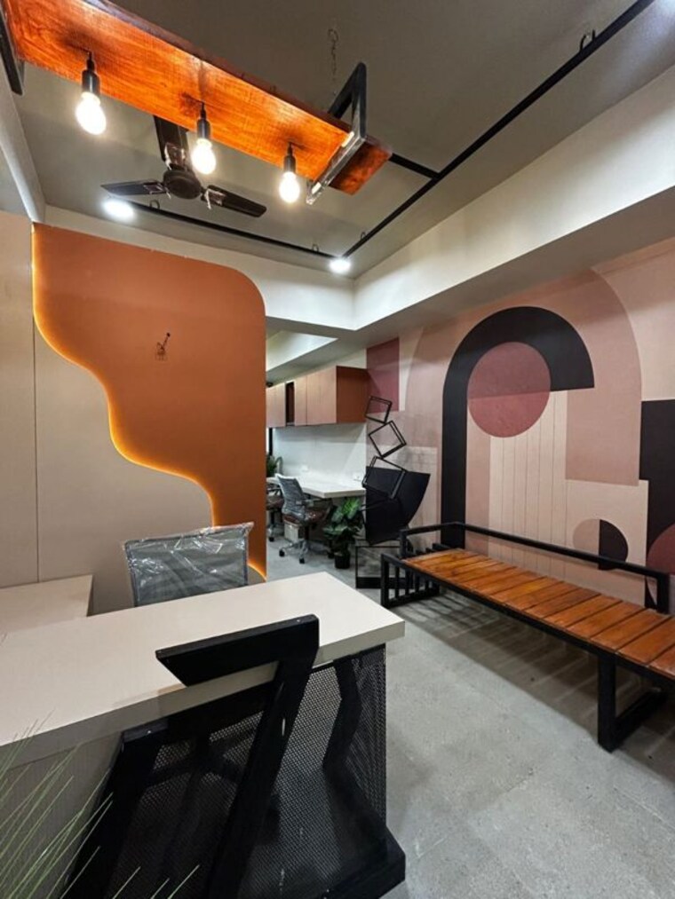 Kitchen, sheladia-one-world-west Commercial Office Space 985 Sq.Ft. In Ambli Ahmedabad 10682571