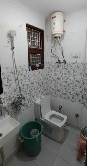Bathroom in 2 BHK Builder Floor at Tagore Garden – for Rent