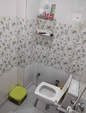 Bathroom in 2 BHK Builder Floor at Tagore Garden – for Rent