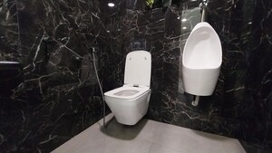 Bathroom in  Office Space at Aston, Andheri West – for Rent