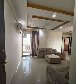 Living Room in 3 BHK Apartment at Affinity Greens, International Airport Road – for Rent