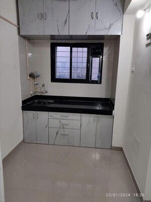 Kitchen in 1 BHK Apartment at Saraswati Building Goregaon, Goregaon West – for Rent