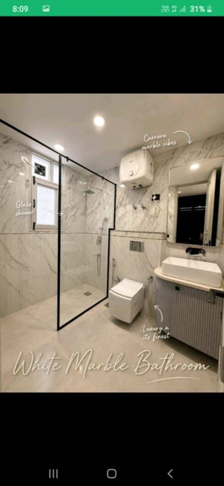 Bathroom, dlf-trinity-towers 4 Bedroom 2558 Sq.Ft. Apartment In Dlf Phase V Gurgaon 10682620