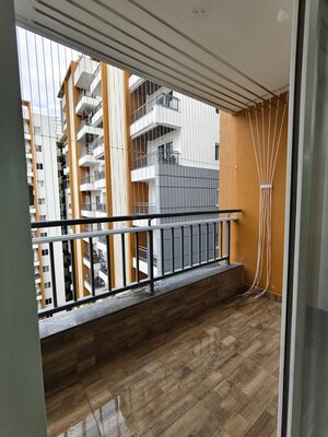 Balcony in 2 BHK Apartment at Hallmark Skyrena, Narsingi – for Rent