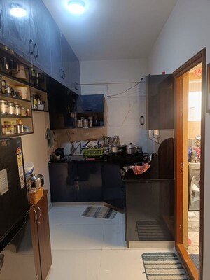 Kitchen in 2 BHK Apartment at SLV Icon, Yelahanka – for Rent