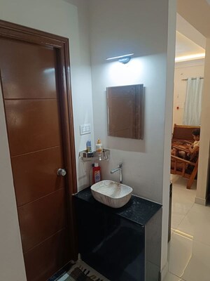 Bathroom in 2 BHK Apartment at SLV Icon, Yelahanka – for Rent