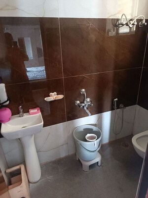 Bathroom in 2 BHK Apartment at SLV Icon, Yelahanka – for Rent
