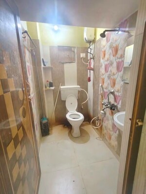 Bathroom in 1 BHK Apartment at New Town Action Area 1 – for Rent