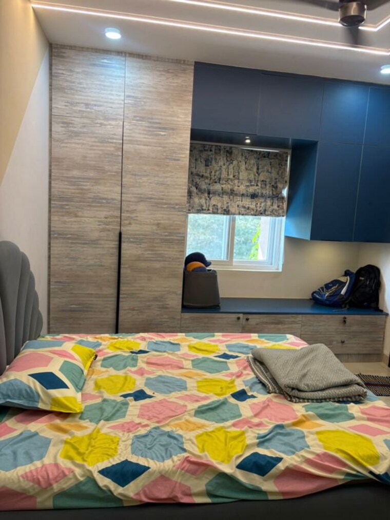 Bedroom, hallmark-vicinia 3 Bedroom 1617 Sq.Ft. Apartment In Narsingi Hyderabad 10682651