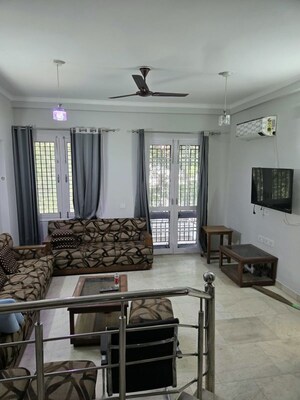 Living Room in 3 BHK Apartment at Kohli One Malibu Town, Sector 47 – for Rent