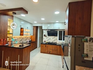 Kitchen in 3 BHK Apartment at Vaswani Menlo Park, Whitefield – for Rent