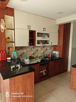 Kitchen in 3 BHK Apartment at Vaswani Menlo Park, Whitefield – for Rent