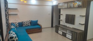 Living Room in 3 BHK Apartment at Pride Park Springs, Dhanori – for Rent