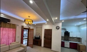 Living Room in 2 BHK Apartment at Highland Park Chandigarh, Bhabat – for Rent