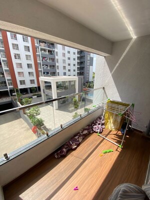 Balcony in 2 BHK Apartment at Shriram Nysa, Dhanori – for Rent