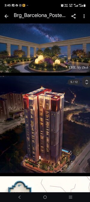 3 BHK Apartment For Sale in Brigade Barcelona, Kokapet