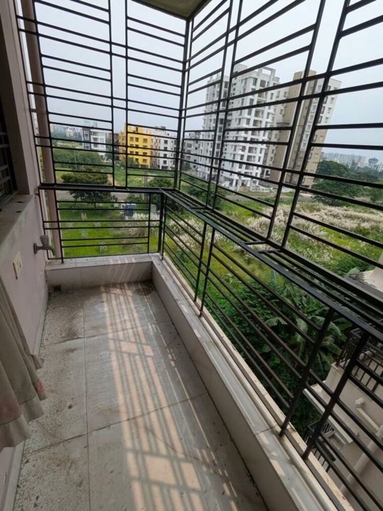 Balcony, new town action area ii 3 Bedroom 1250 Sq.Ft. Apartment In New Town Action Area ii Kolkata 10682678