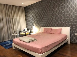 Bedroom in 4 BHK Apartment at Panchshil One North, Magarpatta City – for Sale