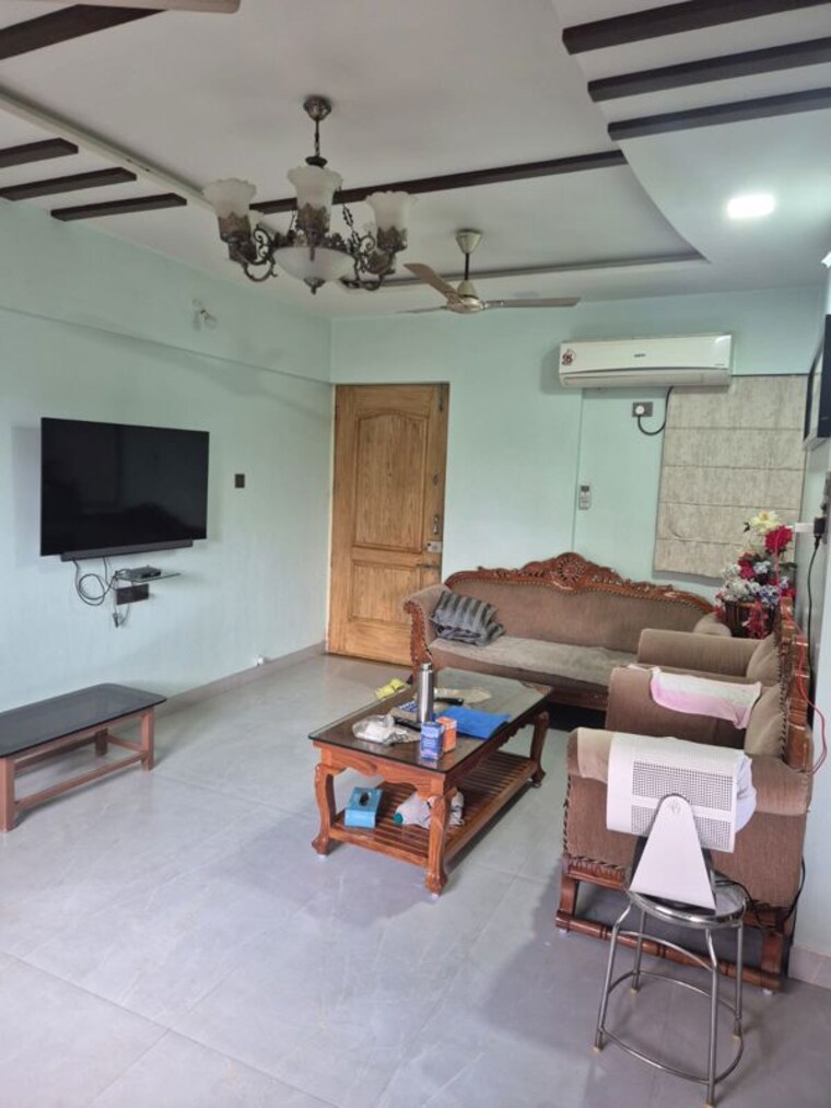 Living Room, magarpatta road 2 Bedroom 980 Sq.Ft. Apartment In Magarpatta Road Pune 10682643