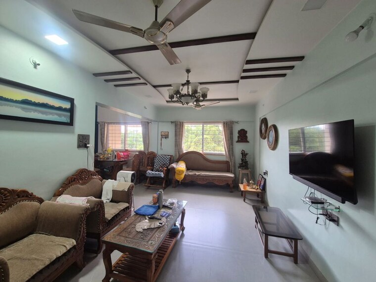 Living Room, magarpatta road 2 Bedroom 980 Sq.Ft. Apartment In Magarpatta Road Pune 10682643
