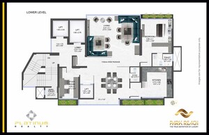 Floor Plan in 3 BHK Apartment at Platinum  Park Reach, Bandra West – for Sale