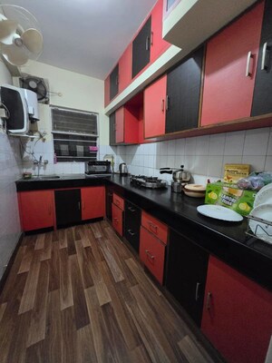 Kitchen in 2 BHK Apartment at Vasant Kunj – for Rent