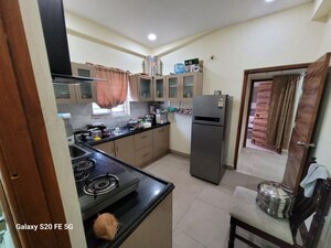 Kitchen in 3 BHK Apartment at Patrika Nagar – for Rent