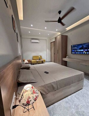 Bedroom in 2 BHK Builder Floor at Ramesh Nagar – for Rent