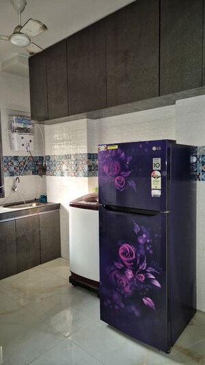 Kitchen in 2 BHK Apartment at Jal Vayu Vihar Apartments, Powai – for Rent