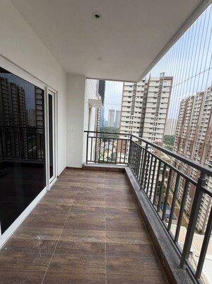 Balcony in 3 BHK Apartment at Rajapushpa Provincia, Narsingi – for Rent